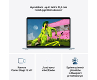 Apple MacBook Air M5/24GB/512/Mac OS Błękitny 10R GPU US - 1506311 - zdjęcie 6